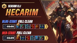 Season 13 Hecarim Jungle Clear Guide [upl. by Germain]