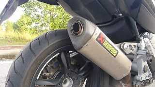 BMW C600 Sport  Akrapovic Slip On [upl. by Ztnarf]