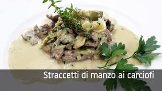 Straccetti di manzo ai carciofi [upl. by Tatiania]