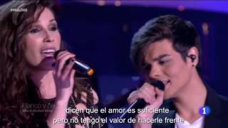 Abraham Mateo y Malú  Blanco y negro LETRA [upl. by Celeste14]