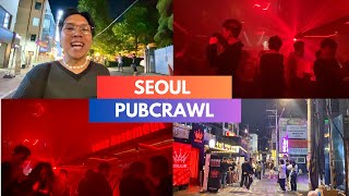 Went SOLO Club Hopping in SEOUL  Hongdae Nightlife Vlog [upl. by Pizor251]