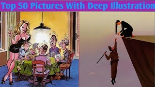 Top 50 Pictures With Deep Illustration  That Might Motivate You  Talking images TV [upl. by Aihsenyt511]