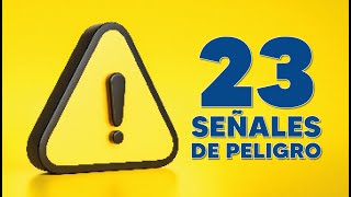 23 señales de peligro en 5 minutos [upl. by Airliah]