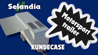 Kundecase  TP 600 specialtilpasset motorsport trailer [upl. by Creighton]