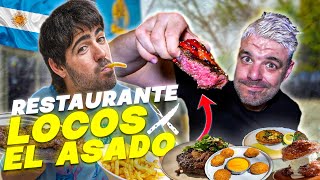 COMIENDO EN EL RESTAURANTE de LOCOS X EL ASADO 🥩 VS EL MEJOR RESTAURANTE de ARGENTINA quotDON JULIOquot [upl. by Rohpotsirhc753]