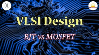 MOSFET vs BJT  VLSI Design  Semiconductor  gate ugcnet [upl. by Ase]