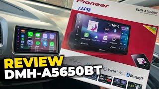 CONHEÇA O PIONEER DMHA5650BT  APPLE CARPLAY E ANDROID AUTO SEM FIO [upl. by Gelb580]