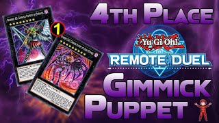 Gimmick Puppet Post Ban list  Top 4 Remote Duel Regional Deck Profile  Justin Singh Sept 2024 [upl. by Osborne946]