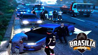 BATIDA FORTE no RACHA DE RUA  GTA Brasilia RP [upl. by Eceined518]