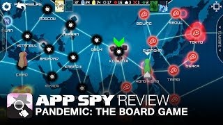 Pandemic The Board Game iOS iPad Gameplay Review  AppSpycom [upl. by Eniamerej]