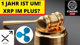 XRP nach 365 TAGEN SEC im PLUS  BITCOIN MINER HODLN BTC  IOTA Staking  Krypto NEWS deutsch [upl. by Mattson]