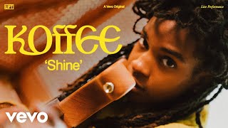 Koffee  Shine Live  Vevo LIFT [upl. by Brodsky]