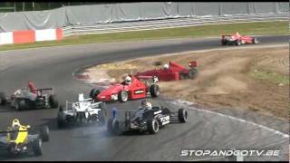 Formula 16 crash Zolder [upl. by Artemahs]