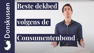 Beste dekbed volgens de consumentenbond Vandyck excellent dekbed [upl. by Ayotl]