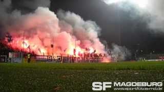 SV Babelsberg 03 gegen 1 FC Magdeburg  Silvesterliche Eindrücke  wwwsportfotosmdde [upl. by Navinod]