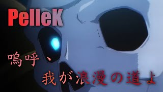 【中日歌詞】骸骨騎士大人異世界冒險中 OP 「嗚呼、我が浪漫の道よ」『 啊、吾的浪漫道 』 By PelleK Full Opening《純粹中翻》 [upl. by Feldt]