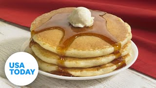 National Pancake Day How to get your free IHOP pancakes  USA TODAY [upl. by Aihk387]