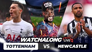 Tottenham 41 Newcastle  Premier League LIVE WATCHALONG amp HIGHLIGHTS with EXPRESSIONS [upl. by Donough504]