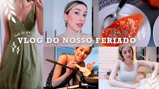 VLOG FERIADO looks do dia atualizações reforma dos meus pais e recebidos SHEIN  Carine Reis [upl. by Anelrahc803]