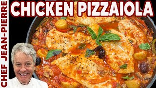 One Pot Chicken Pizzaiola Recipe  Chef JeanPierre [upl. by Brie]