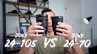 Why you should get the Sony 24105 lens INSTEAD of the 2470 GM [upl. by Durstin]