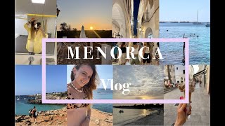 VIAJE A MENORCA CON AMIGAS  Vlog ✈️🌊🍻 [upl. by Valery]