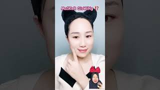 MaSKeR GloWiNg ⁉️ skincare secretbeautytips makeup beauty koreanmask shortvideo shorts [upl. by Aitak]