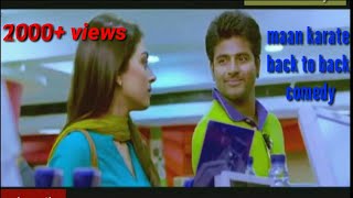 Maan karate Tamil Movie Back To Back Comedy Scenes [upl. by Roose]