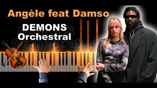 Angèle feat Damso  Demons Orchestral Instrumentale [upl. by Slinkman]