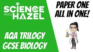 ALL OF AQA TRILOGY 91 BIOLOGY 2024 ⭐PAPER 1⭐  GCSE Biology Revision  Science with Hazel [upl. by Arvie]