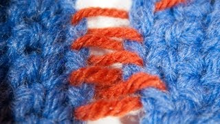 How to Crochet Mattress Stitch Seaming [upl. by Jansen]