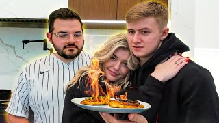 WE BURNT DOWN THE 100T CONTENT HOUSE Ft Symfuhny amp CourageJD [upl. by Messab]