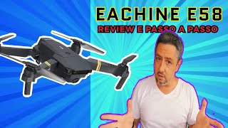 Eachine E58  Como usar  Dicas Importantes e Review [upl. by Ohaus]