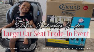 How We Are Preparing for Baby 8 Upgrading Ari Roses Car Seat  Target Car Seat TradeIn Event [upl. by Coney920]