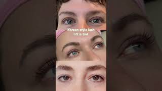 The best lash lift technique lashlift kbeauty lashtech [upl. by Petr]