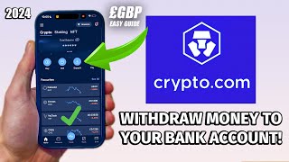 WITHDRAW MONEY EASILY FROM CRYPTOCOM TO BANK ACCOUNT UK EU amp USA  2024 GUIDE [upl. by Aneert]