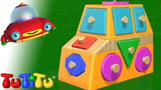 Puzzle des formes  Apprenez à construire des jouets avec TuTiTu [upl. by Ober]