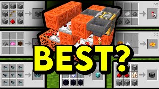 BEST Auto Crafter 99 of ALL Items in 121 Minecraft [upl. by Solomon600]