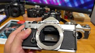 Subtle Olympus OM1 Film Camera Revision Differences [upl. by Edmonds]