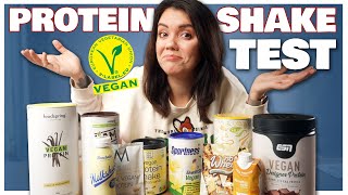 Ich teste Protein Shakes in Vegan [upl. by Niletac661]