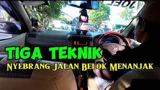 Tiga Teknik Menyebrang Di Tanjakan Berlokan Mobil Manual [upl. by Callista]