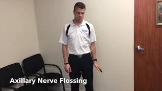 Axillary Nerve Flossing [upl. by Kunkle]