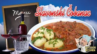 Slavonski Čobanac Rezept Kroatischer Hirteneintopf mit Wild [upl. by Viridi]