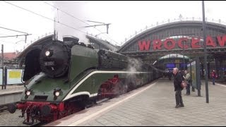 Mit der schnellsten Dampflok der Welt 18 201 nach Wroclaw Breslau [upl. by Serena94]