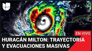 EN VIVO El huracán Milton vuelve a ser categoría 5 Mira aquí la trayectoria y las evacuaciones [upl. by Winchell]