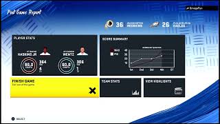 Madden 20 TGNNFL Week1 Redskins Vs Eagles [upl. by Mclaughlin750]