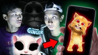 ANAKNYA TALKING ANGELA MAIN TALKING GINGER DI TENGAH SAWAH [upl. by Nitsur953]