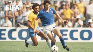 Italy v Brazil  1982 FIFA World Cup  Full Match [upl. by Kellina]