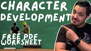 Character Development in Writing  FREE PDF Character development Worksheet [upl. by Ursi60]