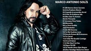 Marco Antonio Solis sus mejores exitos  30 Exitos Mix [upl. by Sharai]